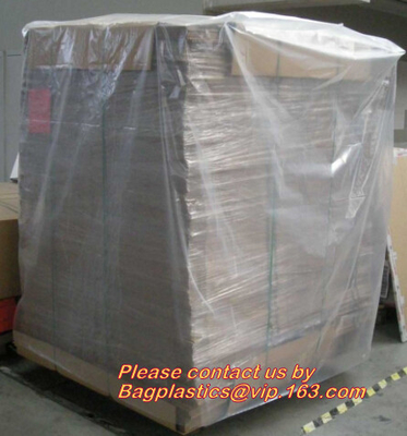 China wholesale pe plastic bag of waterproof pallet covers, black pe plastic waterproof pallet covers