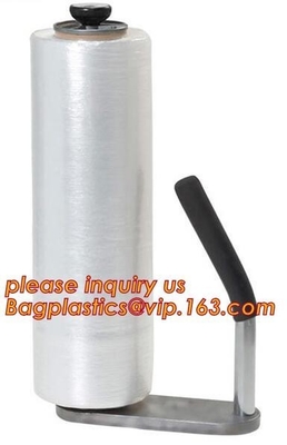 Hand Stretch Film Shrink Wrap 18" x 1500 ft Shipping Clear Plastic Wrap, colored stretch wrap, stretch shrink wrap, bage