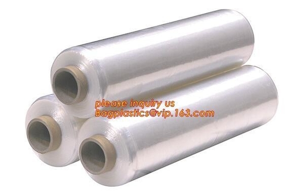 Hand Stretch Film Shrink Wrap 18" x 1500 ft Shipping Clear Plastic Wrap, colored stretch wrap, stretch shrink wrap, bage