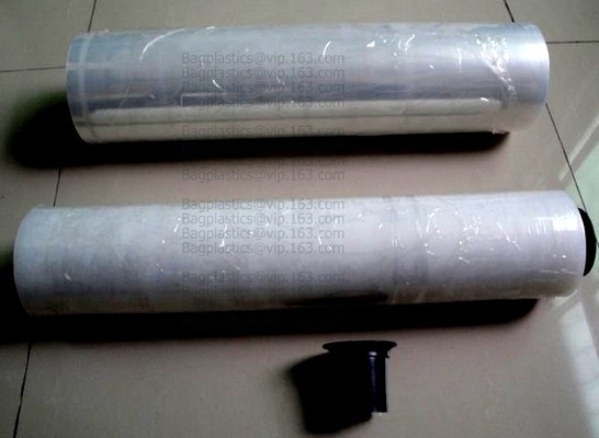Transparent Plastic LLDPE Stretch Film With Moisture Proof, Pallet Stretch Wrap, LLDPE Stretch Film / Pallet Wrap Film /