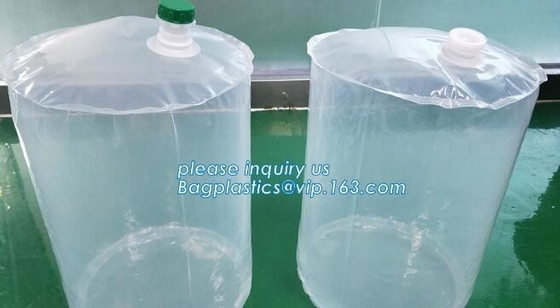Aluminium Foil liquid Protective Lining Bag with Valve, Barrels Bucket Pail Drum Liner IBC Tank Liner Oil Packaging