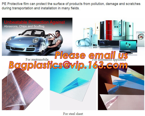 metal sheet surface protection film, floor protective plastic film polyolefin shrink wrap, PVC Cling Protective Film Fle