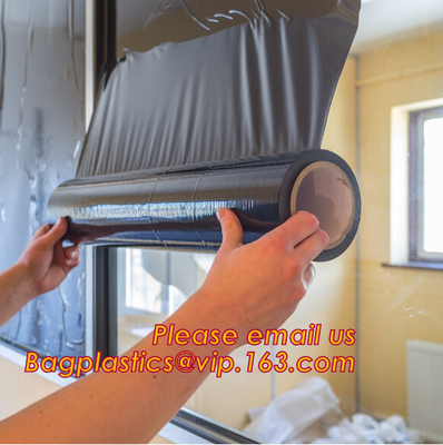 carpet protective film, PE film for window glass safety, mirror safety protective film, PE Plastic Protective Film in Ro
