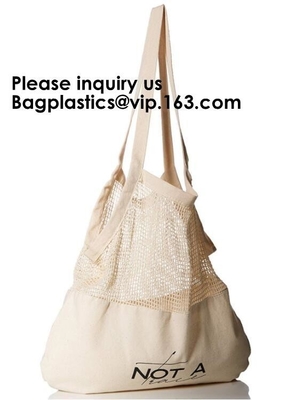 Totebag Cheap Custom Large Handle Market Shopping Cotton Bags For Food Fruit Customized Cheap Eco Silk Screen Printing L
