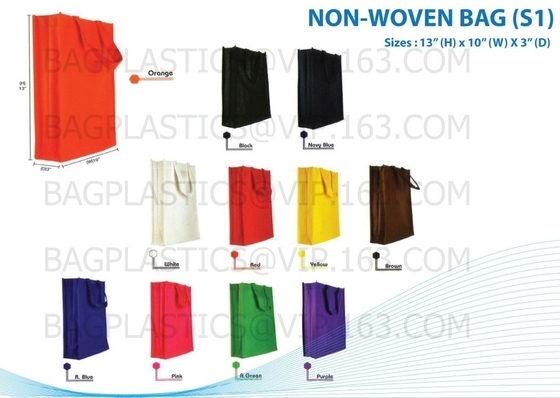 NON WOVEN SHOP BAG, Eco reusable colorful foldable non woven bag,non woven shopping bag
