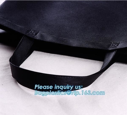 Customized Non Woven Shopping Bag Logo Printing Non Woven Bag With Tote, gift advertisement Reusable non woven shopping