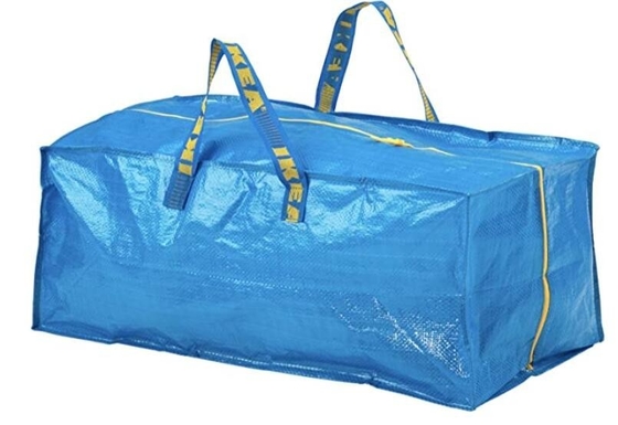 Reusable Large Jumbo Storage Luggage Pp Bag Woven With Zipper Strong Handle Packing Extra Strong Pp Woven Sack Bag