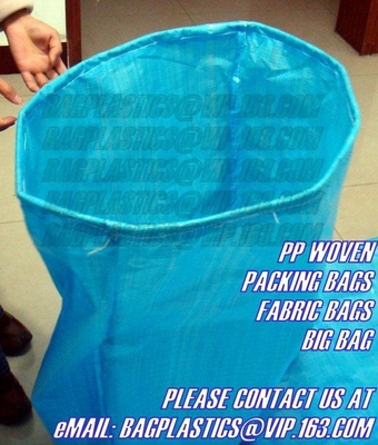 rice, wheat, corn, flour, sand, cement, etc. BOPP laminated bag,  net bag with drawstring, woven bag with liner, BAGEASE