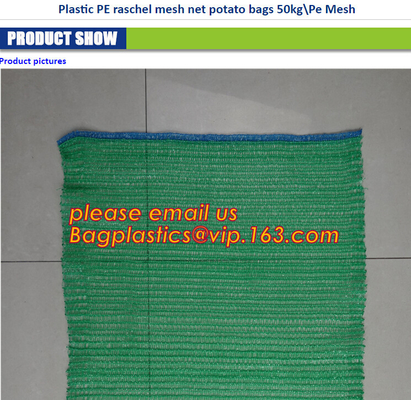 Agriculture Industrial Use and Accept Custom Order Raschel Mesh Bags for Vegetables,Orange onion potato vegetable fruit
