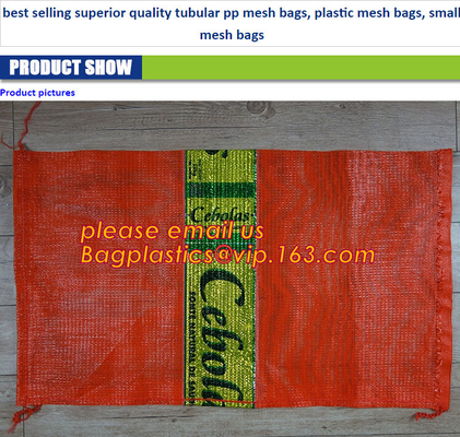 agricultural use PE Plastic Raschel mesh bag for packing vegetables,PP WOVEN Leno raschel mesh net bag for fruit and veg