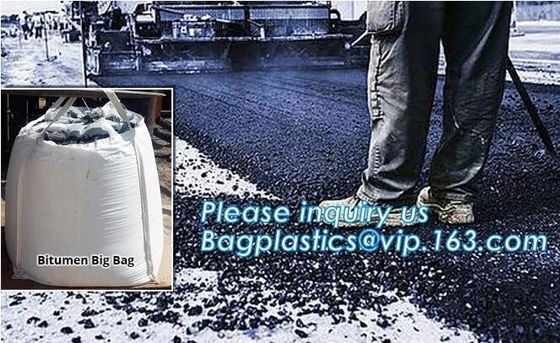 BITUMEN BIG BAGS, FOOD GRADE BIG BAGS, OIL BAG, BOTTOM SPOUT,INNER LINER BAG,FERTILIZER BAG, VENTILATED BREATHING BAG