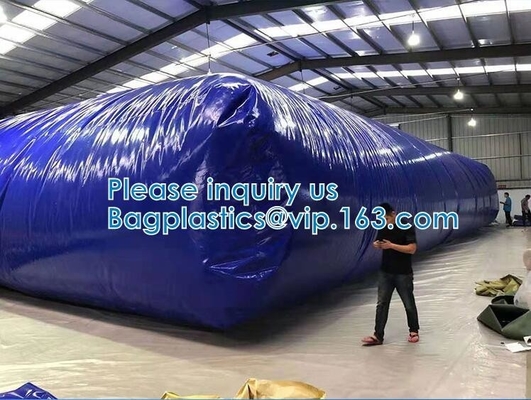 Flexible Pillow Water Tank Collapsible Oil Bladder Plastic Tank, Liquid Storage Tank, Flexible tank, cube, marine
