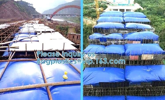 Flexible Pillow Water Tank Collapsible Oil Bladder Plastic Tank, Liquid Storage Tank, Flexible tank, cube, marine