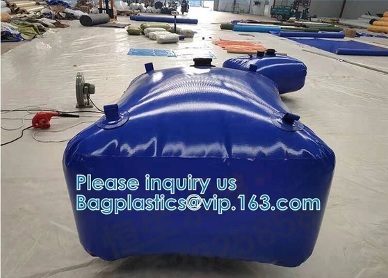 Flexible Pillow Water Tank Collapsible Oil Bladder Plastic Tank, Liquid Storage Tank, Flexible tank, cube, marine