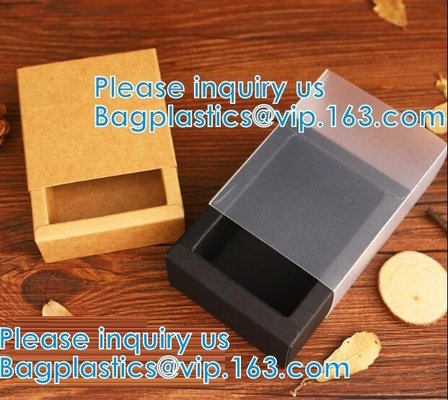 Food Kraft Paper Drawer Box Festival Gift Wrapping Boxes Soap Jewelry Candy Weeding Party Favors Gift Packaging Boxes