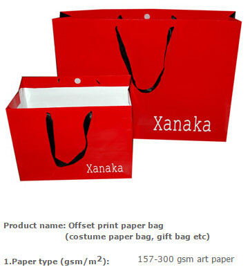 Low Cost Ribbon Handle Gift Carrier Custom Made Design Logo Luxury wholesale paper shopping bag wholesale promotional ec