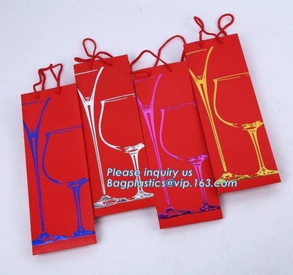 Custom High-End Paper Bags With Your Own Logo Promotional Luxury OEM Design Gold Foil Logo Wedding Custom Paper Gift Bag