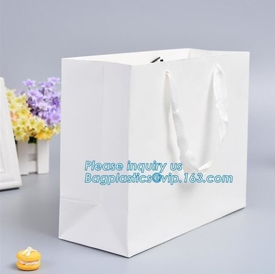 Custom Luxury Merchandise Shopping Carrier Paper Clothing Packaging Bag With Own Logo Printing,Luxury Gift Bags Carrier