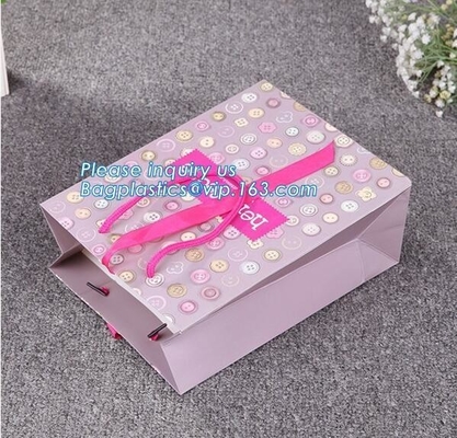 China factory Wholesale FSC Custom Printed Luxury Recycle Cheap Art Paper Shopping Bag,boutique paper bag with spot UV