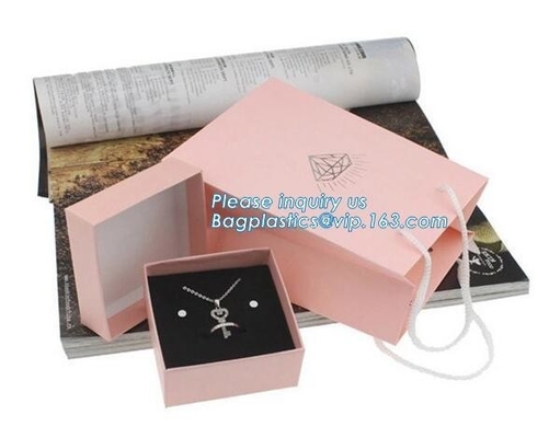 Luxury Rope Handle Laminated Paper Carrier Bags,brand Luxury laminated manila carrier paper hand bag, bagplastics, bagea
