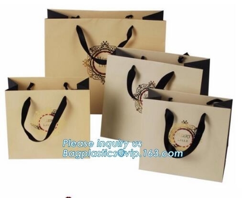 everyday kraft shopping bags with twisted handle,Durable Folding Pink Cute Happy Birthday Paper Gift Bag, BAGEASE PACKAG