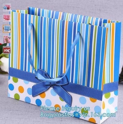 recycled white custom printing logo shopping paper bag,Wholesale custom luxury gift packing paper bags with handle PACKA