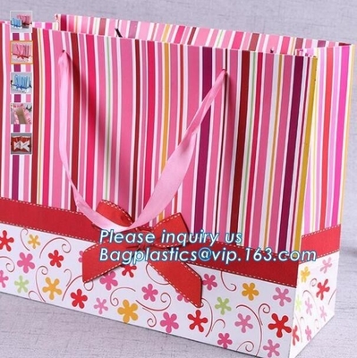 recycled white custom printing logo shopping paper bag,Wholesale custom luxury gift packing paper bags with handle PACKA
