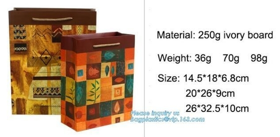 Factory price high quality elegant printing garment carrier paper gift bags wholesale,custom printing Luxury shopping cl