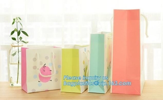Recycled Wholesale Die Cut Handle Paper Bag Luxury Packaging Paper Bag,everyday kraft shopping bags with twisted handle