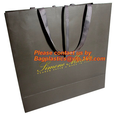 Coated paper bag, Wine gift bag for the wine bottle, aluminium foil paper bag for wedding, wedding paper bags, printed