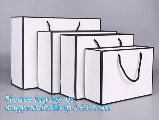 Party, Wedding, Business, Craft, Ornaments, Presents, Christmas Party Supplies, Kraft Paper Gift Bags with Handles