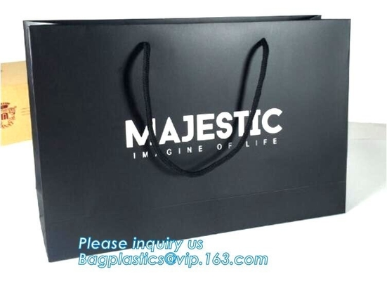 Party, Wedding, Business, Craft, Ornaments, Presents, Christmas Party Supplies, Kraft Paper Gift Bags with Handles