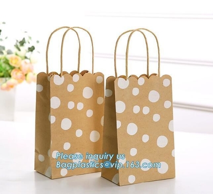 Cheap Customized Cute Printed Paper Shopping Bag With Handle for Tea，Shopping Bag with Ribbon Handles for Clothing pack