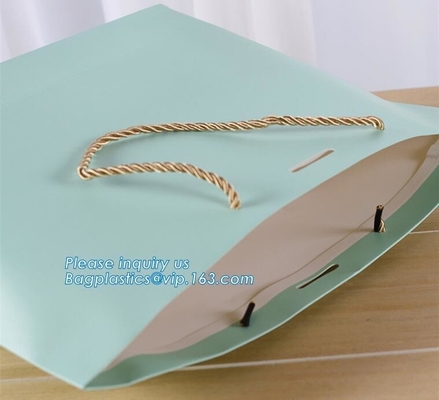 Fancy Design Black Paper Bag For Packaging, Luxury Custom Paper Carrier Bag, Gloss Laminated Luxury