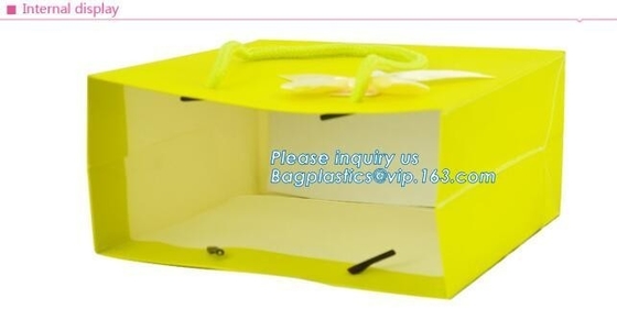 Customized Made Cheap Paper Twisted Handles White Kraft Paper Bags,Wine Paper Bag With Handle Wholesale Bagplastics Pack