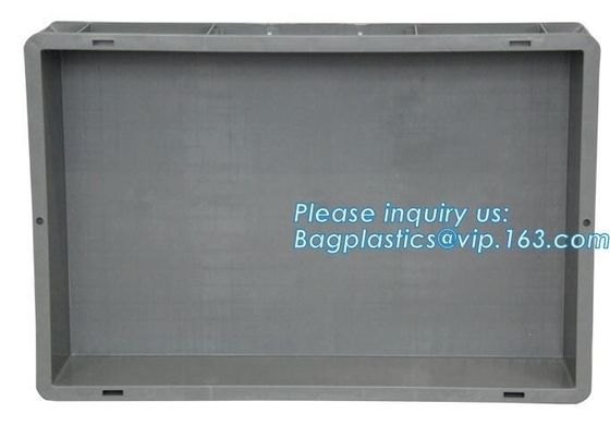 Multi-purpose Euro logistics plastic box ; Plastic turnover box, pp corrugated sheet Box plastic transport box turnover