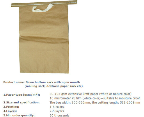 charcoal paper sacks, animal feed paper sacks, dextrose & medicine paper sacks, sugar paper sacks, Wheat packing bags