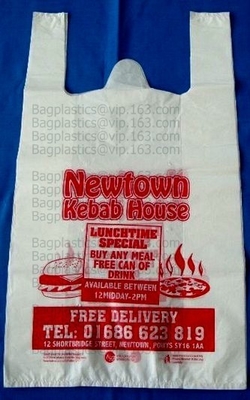 100 Compostable Biodegradable Shopping Bags - T-Shirt Style Carry Bags For Trash Or Grocery - Super Strong Holds 25 Poun
