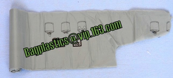 Kitchen Handle-Tie Trash Bags,Recyclable Plastic Shopping Bags With Flat Bottoms,Reusable Grocery Shopping Bags, Bagease