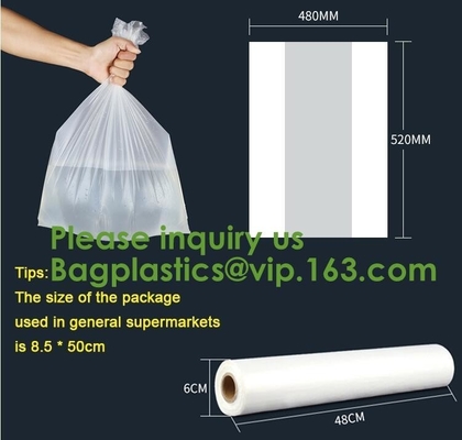 Tougher Stronger Market Bags, freezer Eco Friendly Pla Compostable Corn Starch Garbage Bag Rubbish/Trash Bag Biodegra