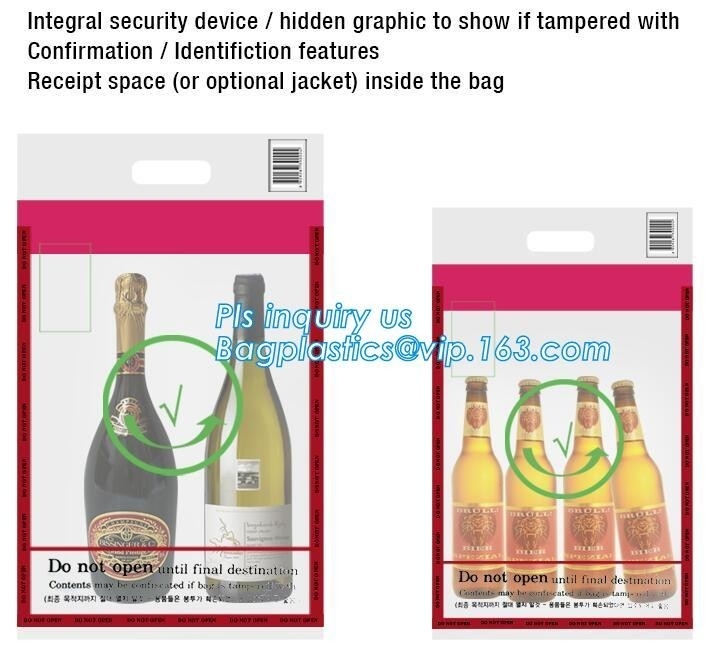 Examination Paper Security Bags Document Security Bags Evidence Bags Tamper Evident Property Bags Courier & Mail Bags Bi