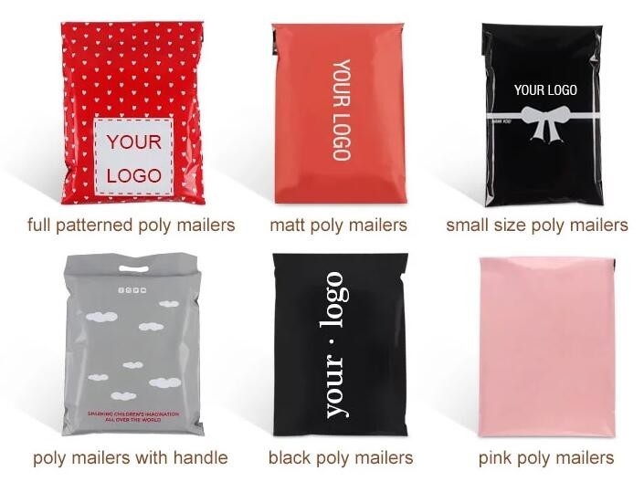 Poly Bubble Biodegradable Mailing Bags Poly Mailers Envelopes Self Sealing Shipping Mailers Bags