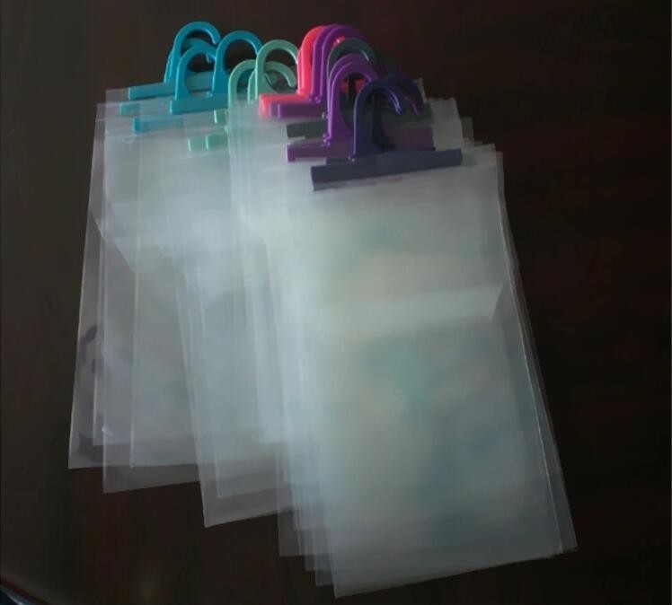 Customized Printing And Size Rigid Snap Handle Bag/Rigid Handle Plastic Bag/Handle Polybag,Rigid Snap Loop Handle Plasti