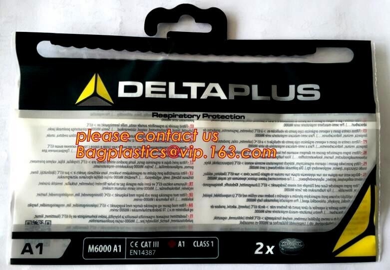 Hooking Bag For Clothing Pouch With Slide Or Self Sealing Zipper, Bag For Swimwear Bag With Hook