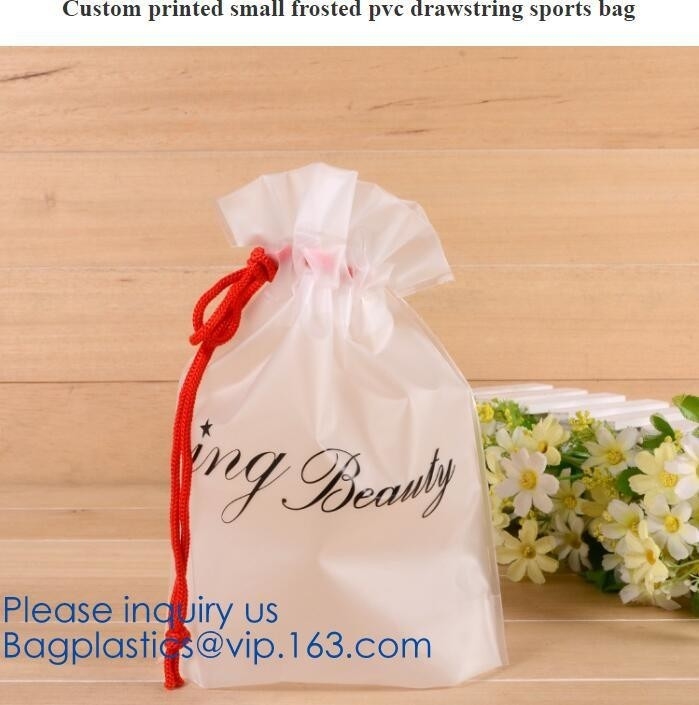 Drawstring Backpack Bags Sport Gym Sackpack Zipper Water Bottle Mesh Pockets Travel, Gym, Yoga, Outdoor Sport