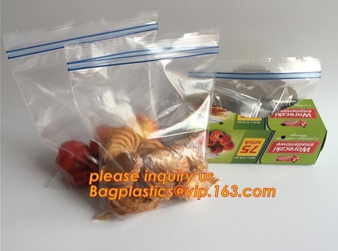 food grade PP PE k bag / clear plastic food bag / zip lock bag for food packaging, Oem Plastic Zip Snack Food Pack