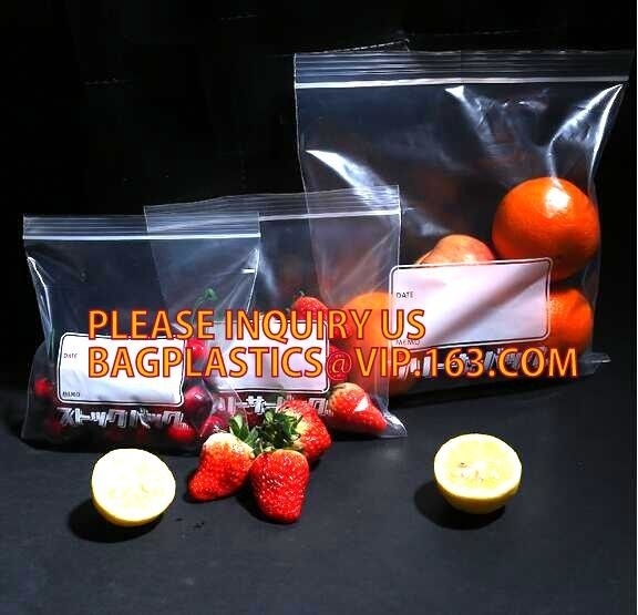 Fresh Shield Freezer Bags, Water Approval Gallon slider Bags for Home Storaging, reclosable printed zip lock bag