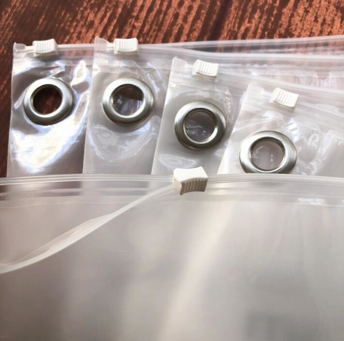 Apparel garment Makeup Slider Zip Lock Bag Frosted EVA Zipper Packaging Bag For Garment, Self Zip Lock Apparel Packaging